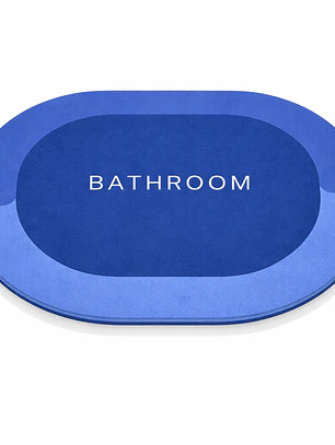 Alfombra de Baño Súper Absorbente Antideslizante | Secado Rápido para Ducha, Cocina y Hogar