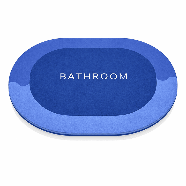 Alfombra de Baño Súper Absorbente Antideslizante | Secado Rápido para Ducha, Cocina y Hogar 4