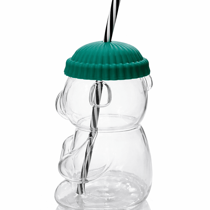 Vaso Osito con Sorbete – Vaso para Batidos, Smoothies y Leche con Chocolate | Vaso Kawaii Reutilizable 5