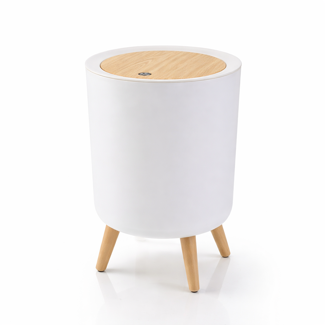 Tacho de Basura Moderno Minimalista – Ideal para Baño y Hogar 2