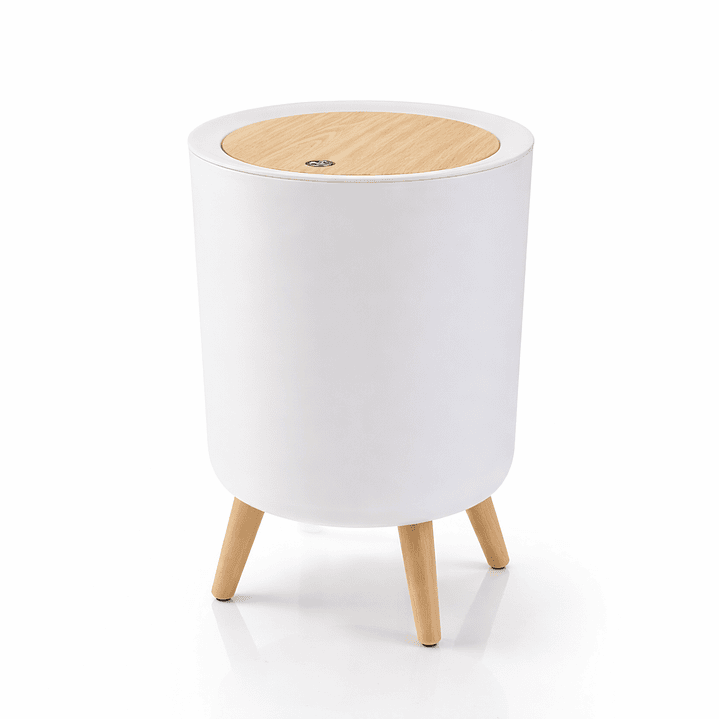 Tacho de Basura Moderno Minimalista – Ideal para Baño y Hogar 2