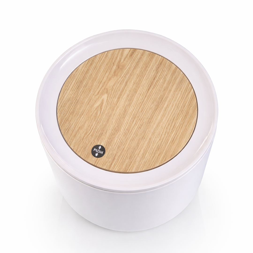 Tacho de Basura Moderno Minimalista – Ideal para Baño y Hogar 4