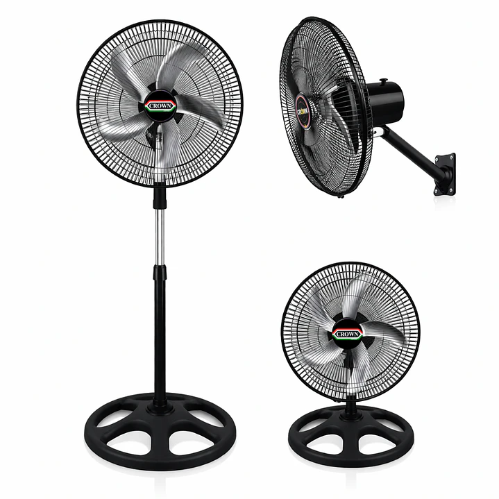 Ventilador 3 en 1 Crown – Potencia y frescura garantizada 1