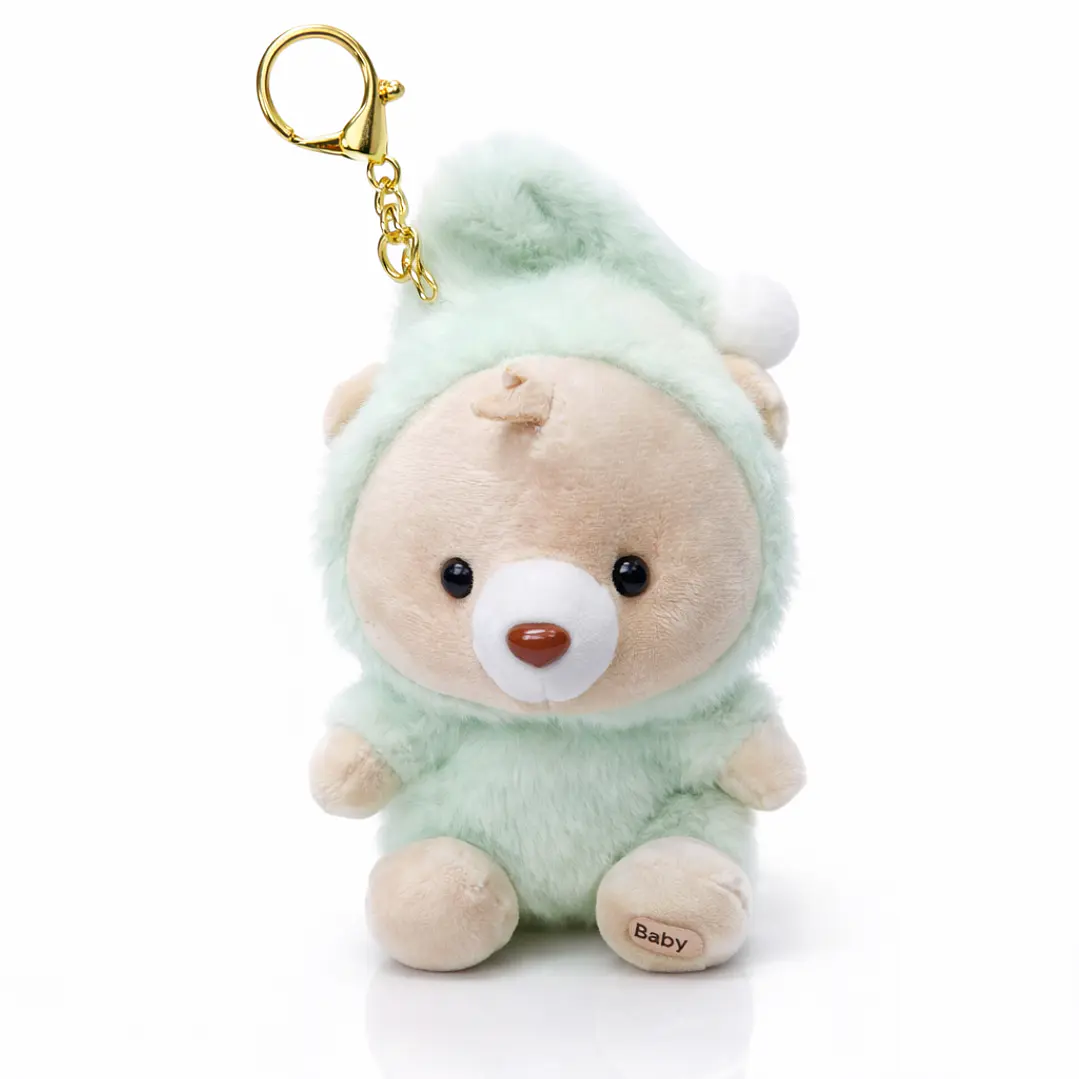 Llavero Peluche Oso Baby 14 cm – Suave, Tierno y Coleccionable | Accesorio para Mochila y Cartera 3