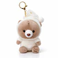 Llavero Peluche Oso Baby 14 cm – Suave, Tierno y Coleccionable | Accesorio para Mochila y Cartera - Miniatura 4
