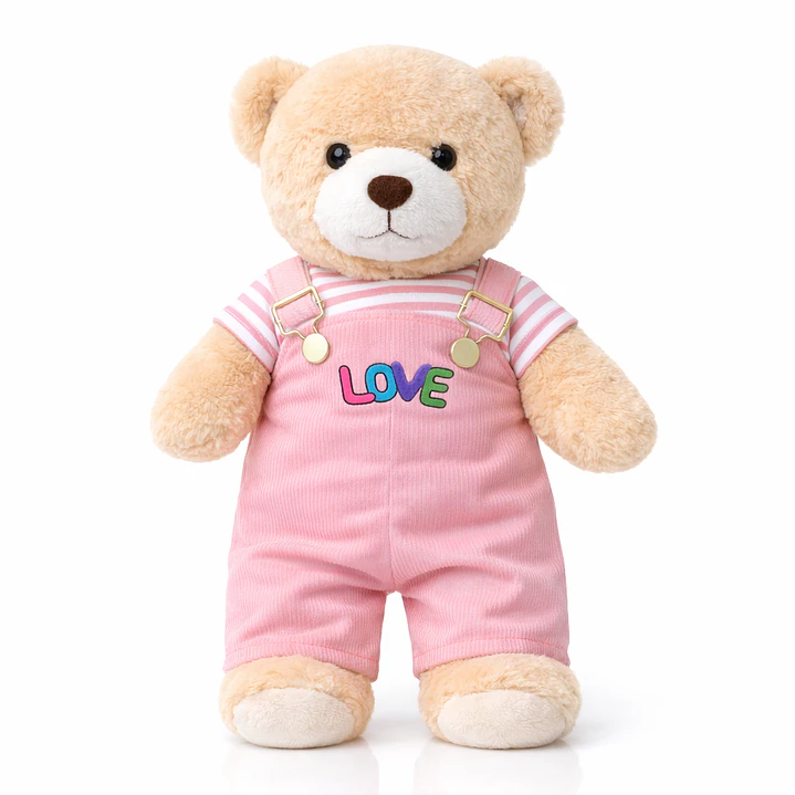 Peluche Osito Premium LOVE 38 cm – Suave, Tierno y Perfecto para Regalar 2