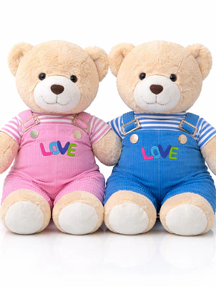Peluche Osito Premium LOVE 38 cm – Suave, Tierno y Perfecto para Regalar