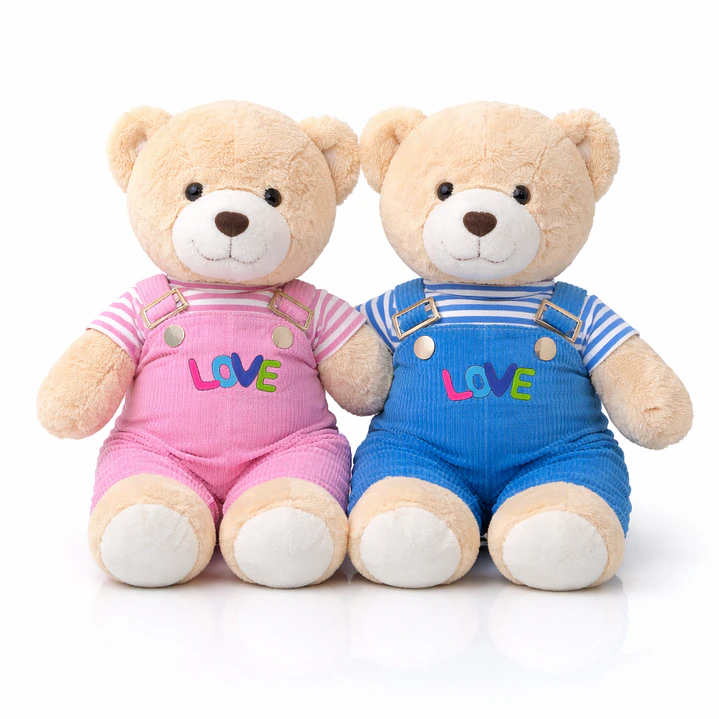 Peluche Osito Premium LOVE 38 cm – Suave, Tierno y Perfecto para Regalar 1
