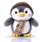 Peluches Pingüino Suave Antiestrés – Muñecos Tiernos Premium con Ropa | Regalo Ideal - Miniatura 1
