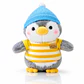 Peluches Pingüino Suave Antiestrés – Muñecos Tiernos Premium con Ropa | Regalo Ideal - Miniatura 3