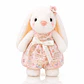Conejita de Peluche con Vestido – Edición Floral Pastel - Miniatura 2