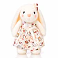 Conejita de Peluche con Vestido – Edición Floral Pastel - Miniatura 1
