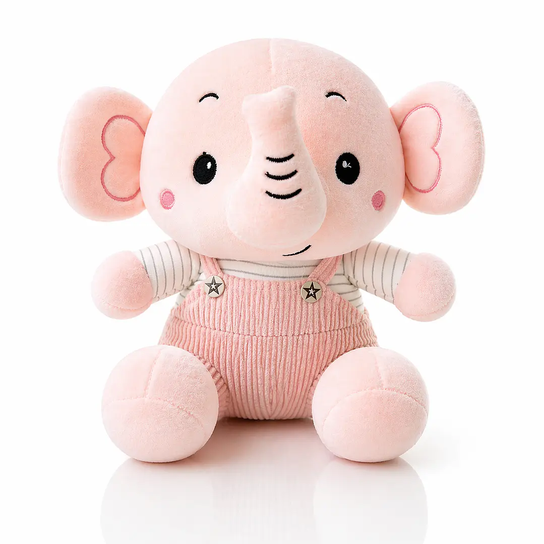 Elefante de Peluche 30 cm – Tierno y Suave 2