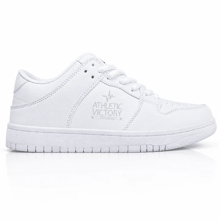 Zapatilla Blanca Total Athletic Victory – Estilo Urbano Minimalista, Tallas 40 al 44 1