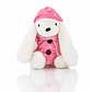 Conejo de Peluche 30 cm con Ropa y Bufanda | Peluche Suave para Regalo y Decoración - Miniatura 2