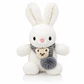 Conejo de Peluche Premium 28 cm con Bufanda Tejida – Peluche Suave Decorativo para Regalo - Miniatura 2
