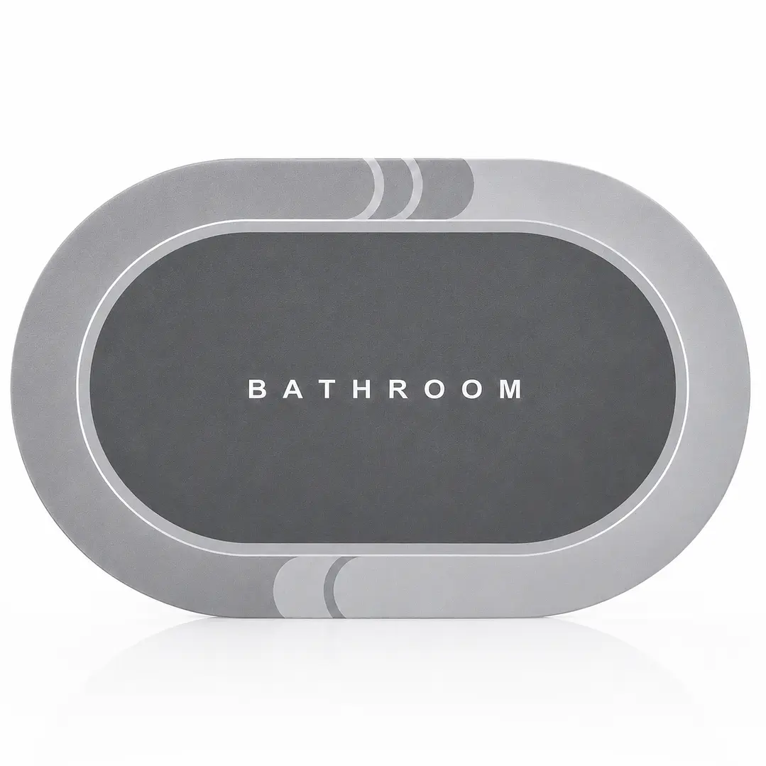 Alfombra de Baño Súper Absorbente Antideslizante | Secado Rápido para Ducha, Cocina y Hogar 6