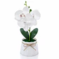 Orquídea Artificial Decorativa en Maceta – Colores Surtidos - Miniatura 1