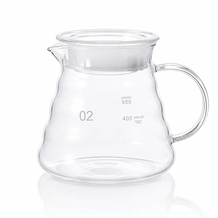 Set de Café Filtrado con Dripper y Jarra de Vidrio 4
