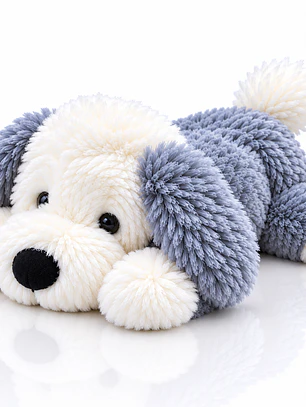 Peluche Perrito Suave 33 cm – Diseño Tierno y Ultra Suave | Ideal para Regalo