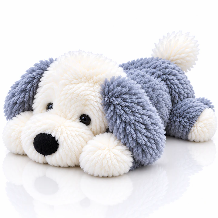 Peluche Perrito Suave 33 cm – Diseño Tierno y Ultra Suave | Ideal para Regalo 1