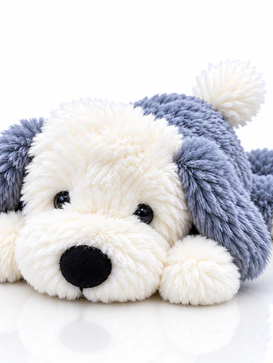 Peluche Perrito Suave 33 cm – Diseño Tierno y Ultra Suave | Ideal para Regalo