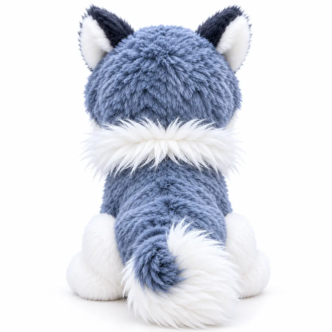 Peluche Husky Siberiano 23 cm – Suave y Tierno 2