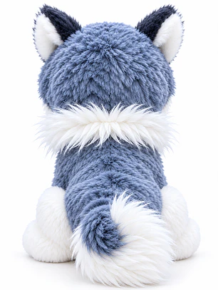 Peluche Husky Siberiano 23 cm – Suave y Tierno