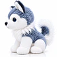 Peluche Husky Siberiano 23 cm – Suave y Tierno - Miniatura 3