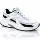 Zapatillas AV Nexus blanco, negro y plata | Athletic Victory - Miniatura 1