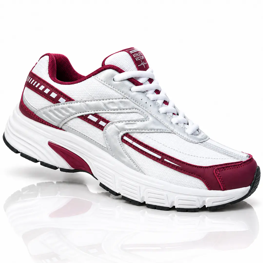 Zapatillas AV Nexus blanco y rojo vino | Athletic Victory 1