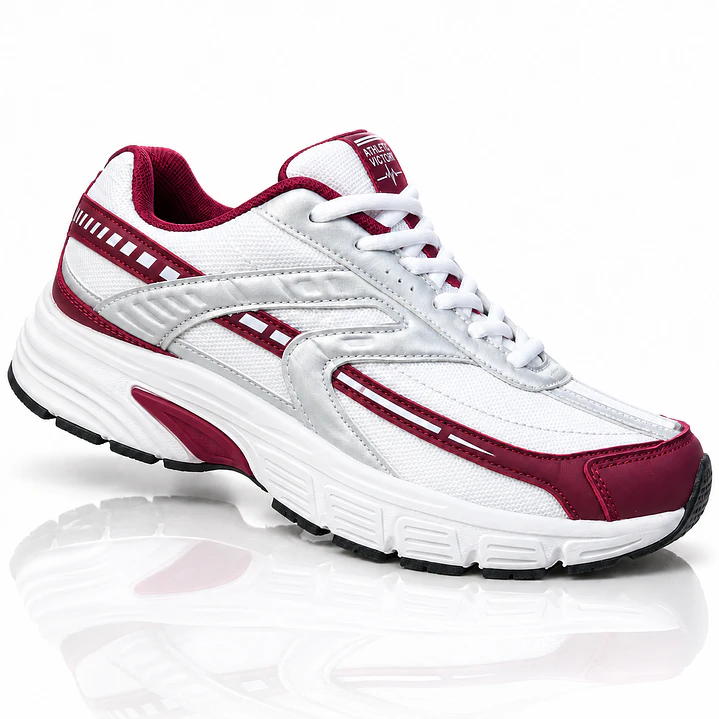 Zapatillas AV Nexus blanco y rojo vino | Athletic Victory 1