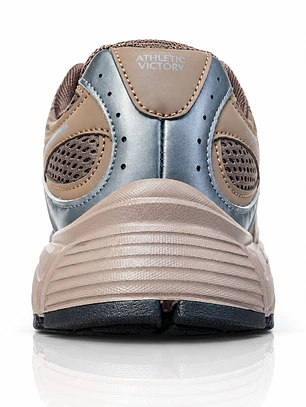 Zapatillas AV Tempo taupe y azul gris | Athletic Victory