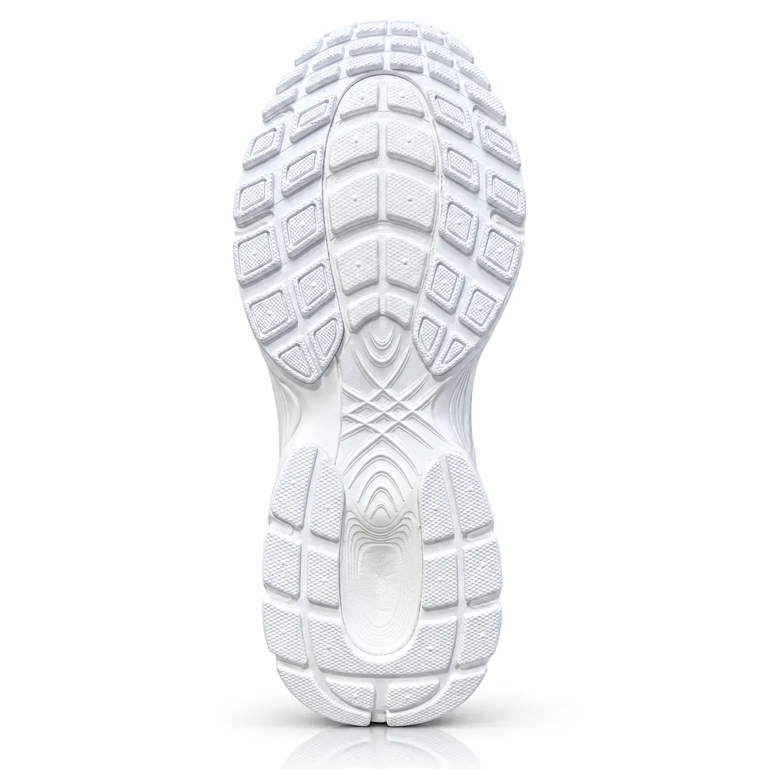 Zapatillas AV Tempo blancas y plata | Athletic Victory 3
