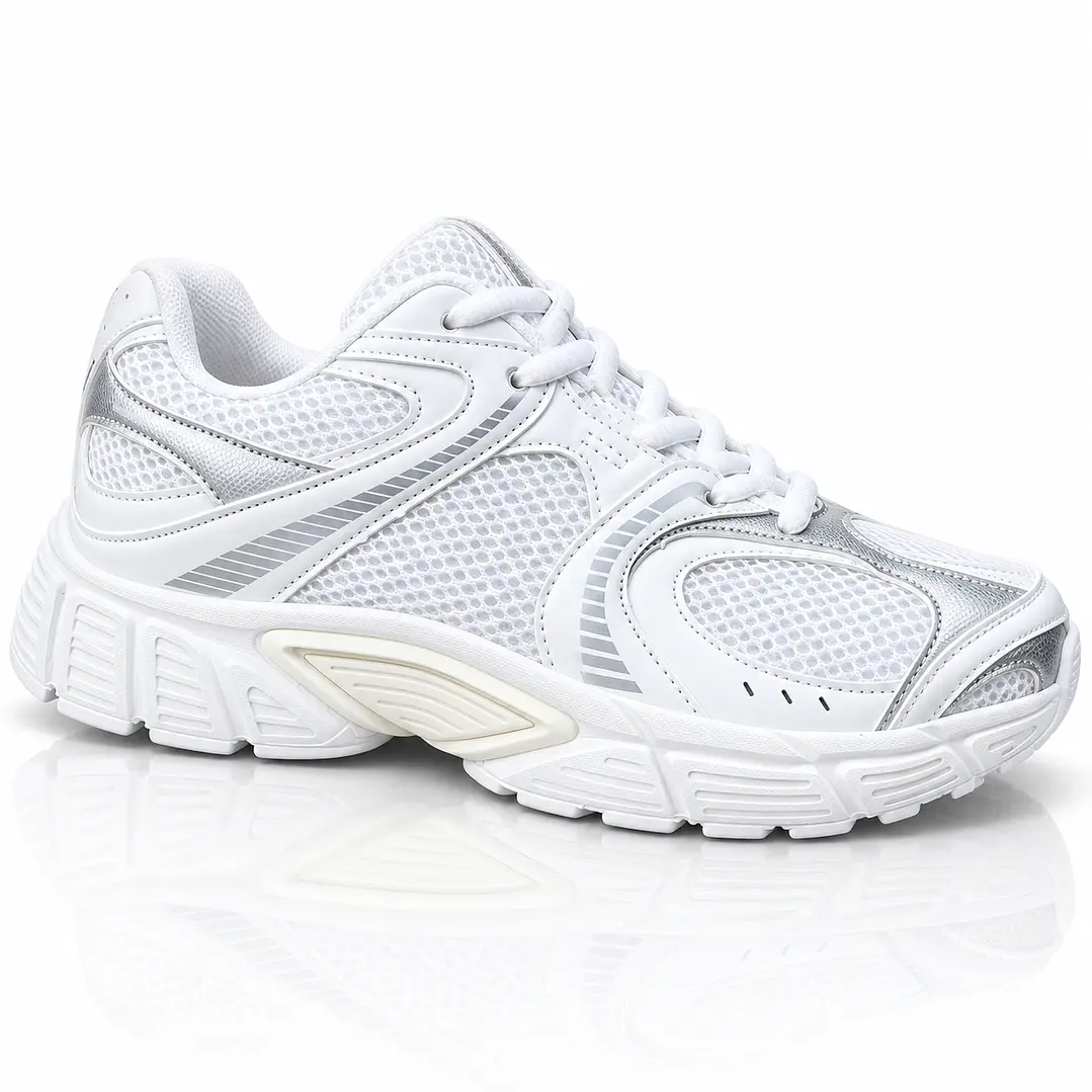 Zapatillas AV Tempo blancas y plata | Athletic Victory 1