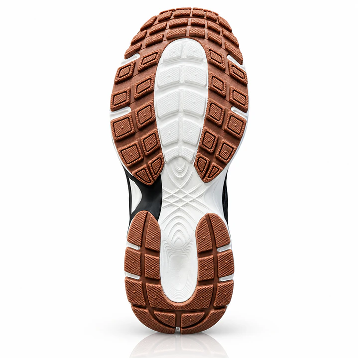 Zapatillas AV Tempo negras con goma marrón | Athletic Victory 3