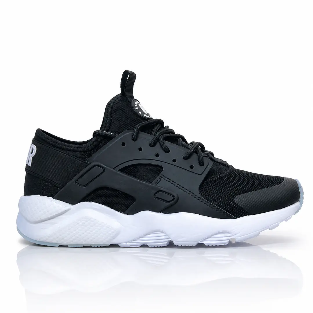 Docena Mayorista Huarache Athletic - Negro/Blanco - 12 pares  1