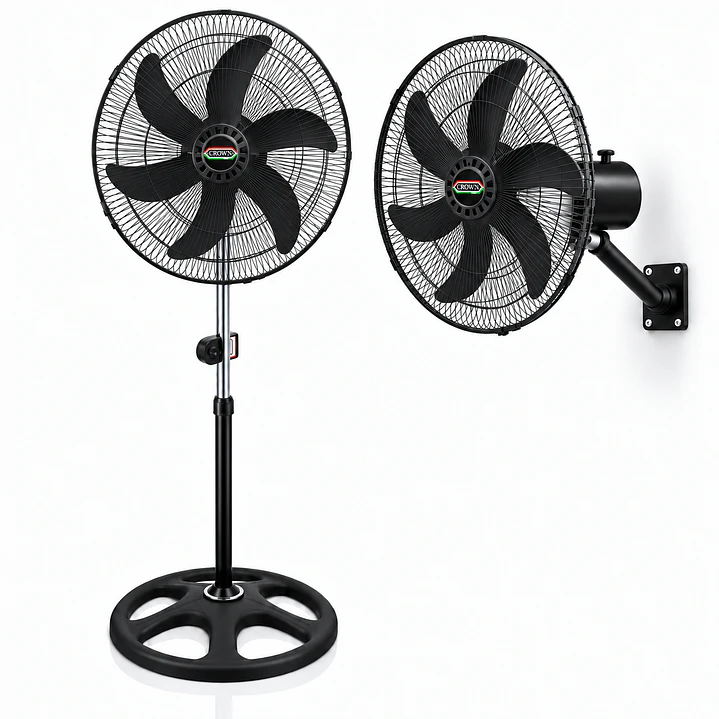 Ventilador 18 “ 2 en 1 Crown – Potencia y frescura garantizada 2