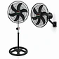 Ventilador 18 “ 2 en 1 Crown – Potencia y frescura garantizada - Miniatura 2