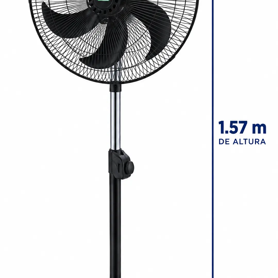 Ventilador 18 “ 2 en 1 Crown – Potencia y frescura garantizada 4