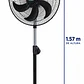 Ventilador 18 “ 2 en 1 Crown – Potencia y frescura garantizada - Miniatura 4
