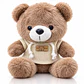 Osito de Peluche con Chompa y Capucha | Regalo Tierno - 22 cm  - Miniatura 4