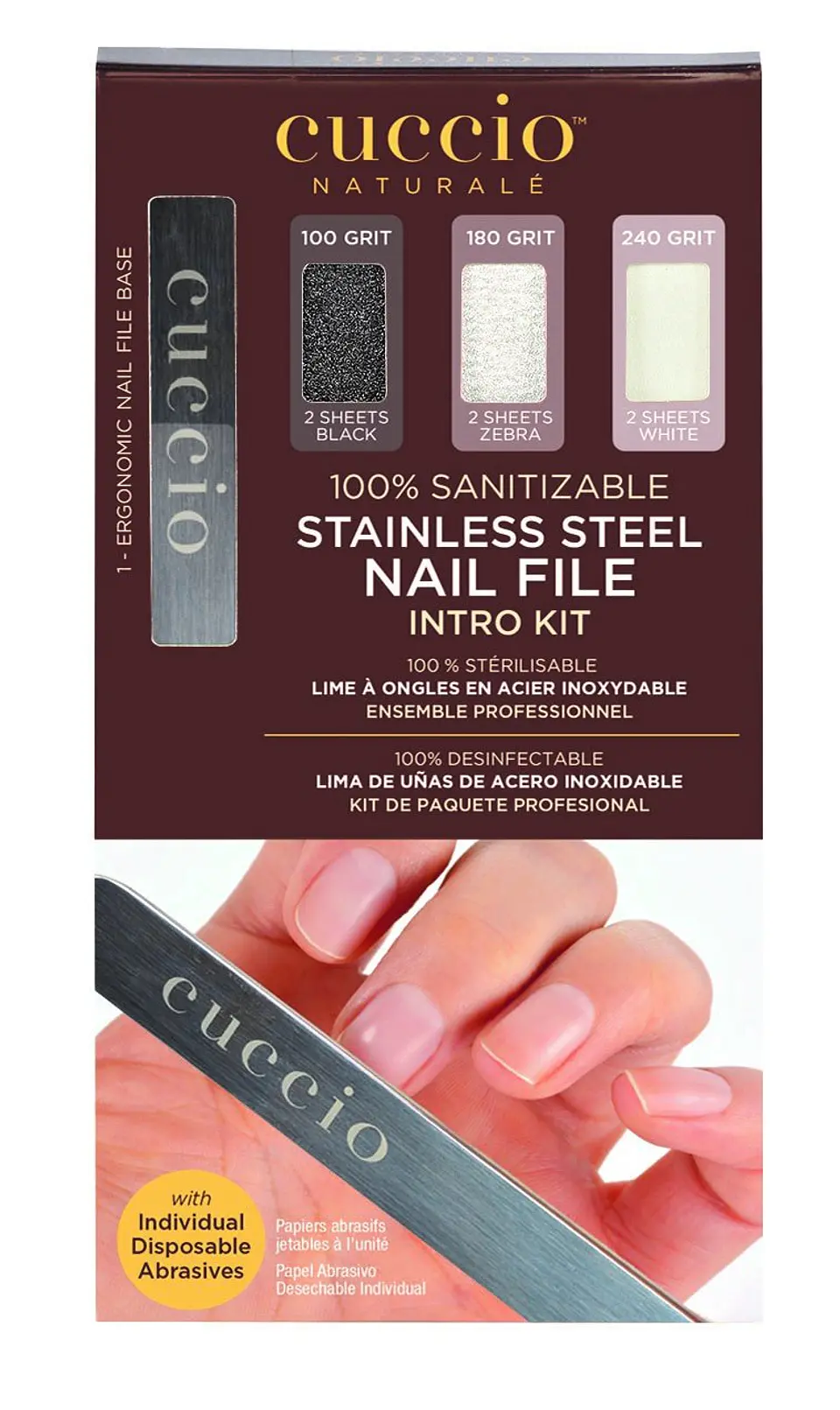Stainless Steel Nail File Kit 1