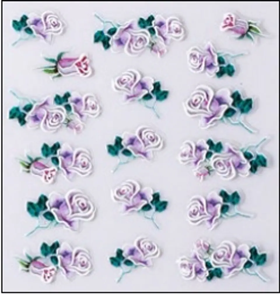 Sticker 3D Flores 2