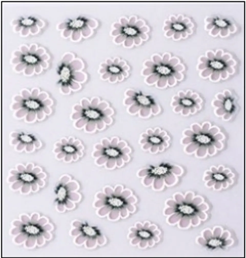Sticker 3D Flores 3