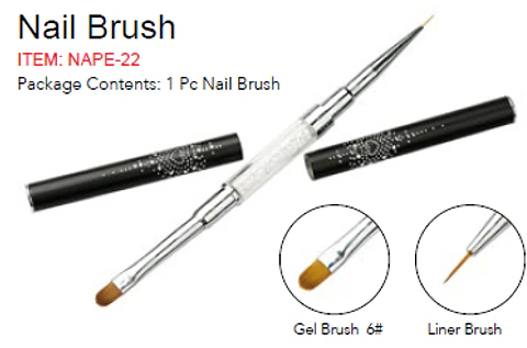 Pincel 2 in 1 Gel & Liner