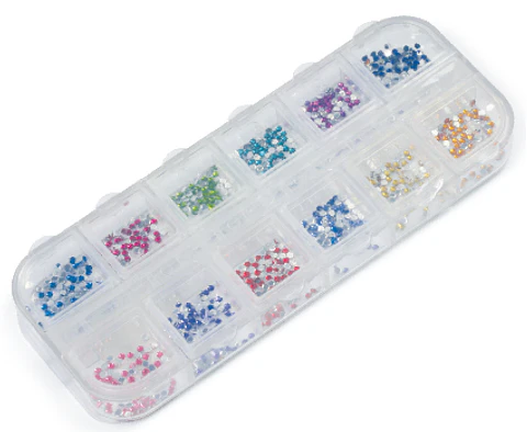 Caja organizadora de cristales