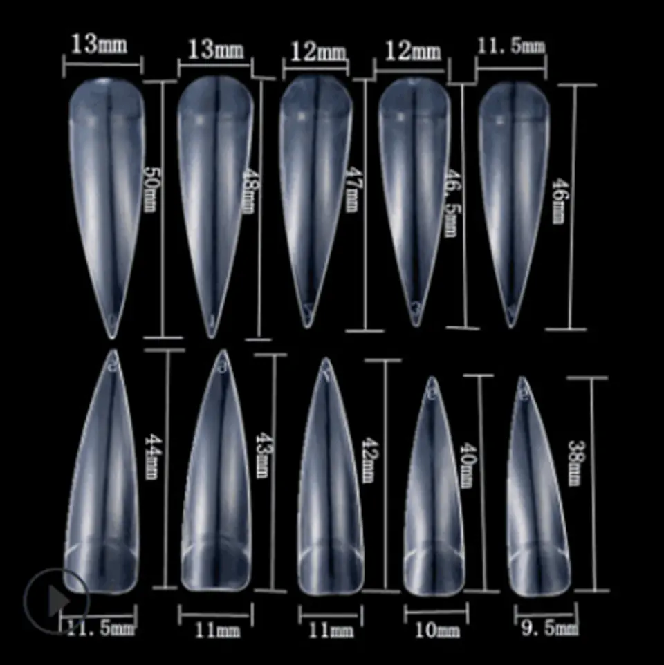 Tips Stiletto XL 3