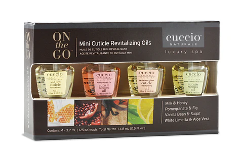 Pack 4 un mini Aceite de cuticulas