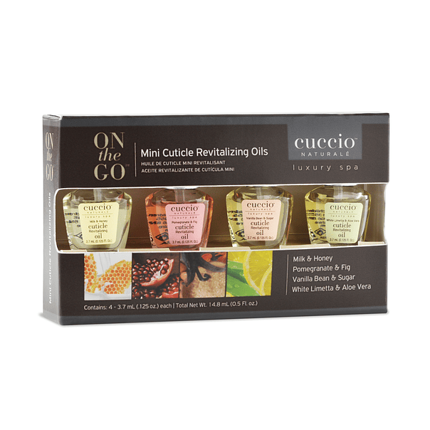 Pack 4 un mini Aceite de cuticulas 1